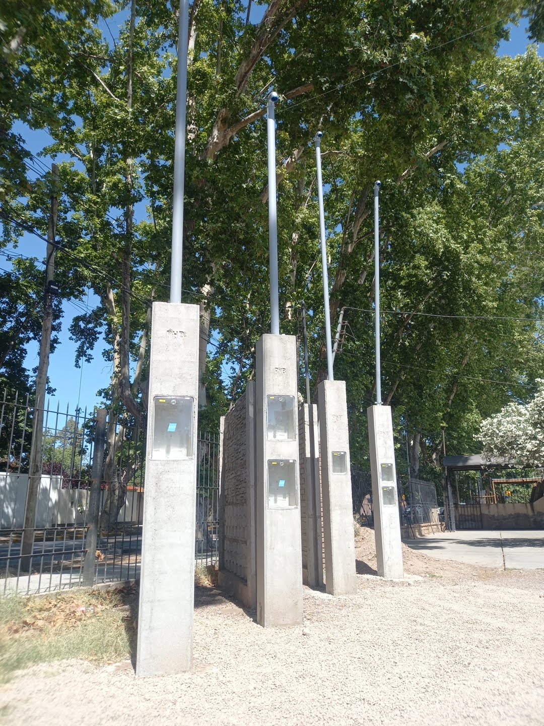 pilastras de luz PHB